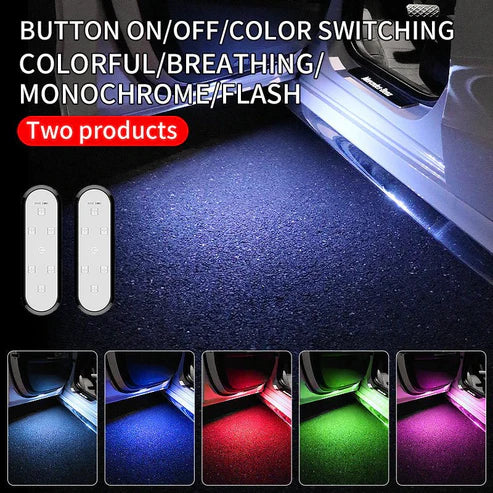 LED Car Door Warning Light – Anti-Collision Safety Light for Car Doors | Wireless, Waterproof, Motion Sensor Activated – UAE Safety Accessory