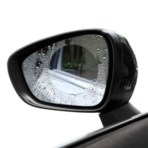 Waterproof Rearview Mirror Film for Cars – Anti-Fog, Anti-Glare, Rainproof Protective Film | Universal Fit, Clear Driving Vision – UAE Car Safety Must-Have
