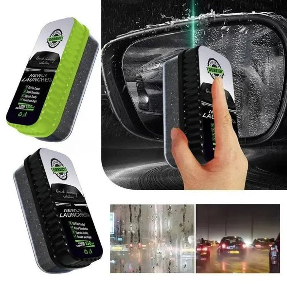 Oil Film Brush Glass Cleaning Board | 150ml Car Windshield Oil Film & Stain Remover – Quick Cleaning Solution for Clear, Streak-Free Visibility