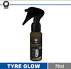 Tire Glow – Professional Tire Shine Spray for Long-Lasting Gloss & Protection | Restores Black Finish & Prevents Cracking
