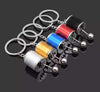 Car Gearbox Manual Transmission Lever Keychain – Metal Keyring Pendant for Cars & Bikes | 3D Gear Shifter Key-Chain (Random Color)