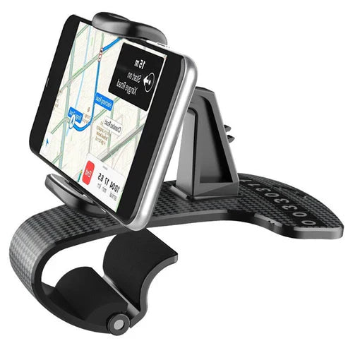 360° Adjustable Car Phone Stand – Universal Dashboard & Windshield Mount | Strong Grip, Rotatable Holder for All Smartphones – UAE Compatible