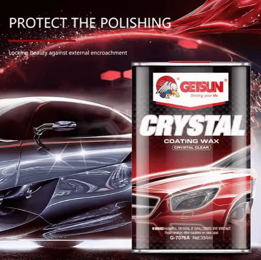 Car Coating Wax (473ml) – High-Gloss Protective Wax for Paint, Clear Coat & Exterior Surfaces | UV Protection, Water Beading, Long-Lasting Shine – UAE Car Detailing