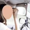 Extra Large Car Mirror with LED Lights | Rechargeable Portable Makeup Mirror for Car Sun Visor – Perfect for On-the-Go Touch-Ups
