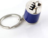 Car Gearbox Manual Transmission Lever Keychain – Metal Keyring Pendant for Cars & Bikes | 3D Gear Shifter Key-Chain (Random Color)